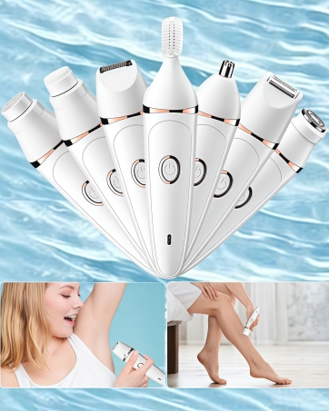 Ridanstian 7 -in- 1 Women Face Epilator