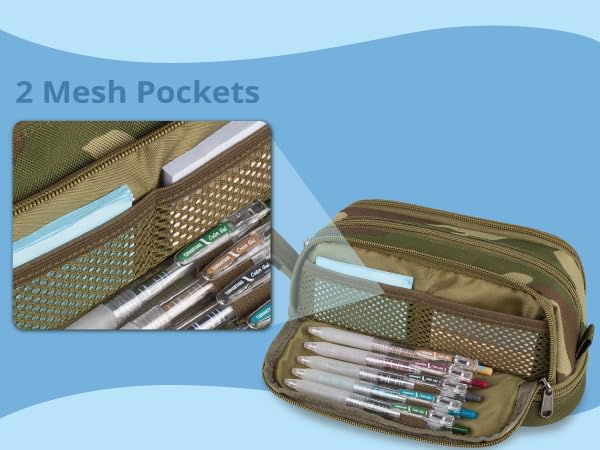 Large Capacity Pencil Case for Boys,Tool Bag for Middle School College Office Organizer for Kids
