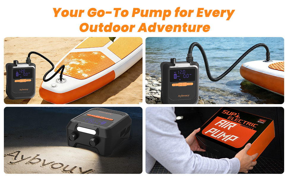 your go -to pump for every outdoor adventure