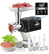 Huanyu Commercial Meat Grinder #12 Heavy Duty Variable RPM Stainless Steel With Touchscreen Elect...
