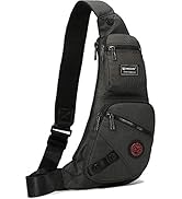 NICGID Sling Bag Chest Shoulder Backpack Crossbody Bags for Men Women