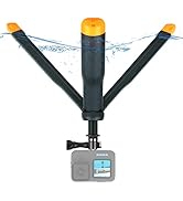 SOONSUN 4in1 Floating Selfie Stick for GoPro Hero 13, 12, 11, 10, 9, 8, 7, 6, 5, 4, 3 Session, Fu...