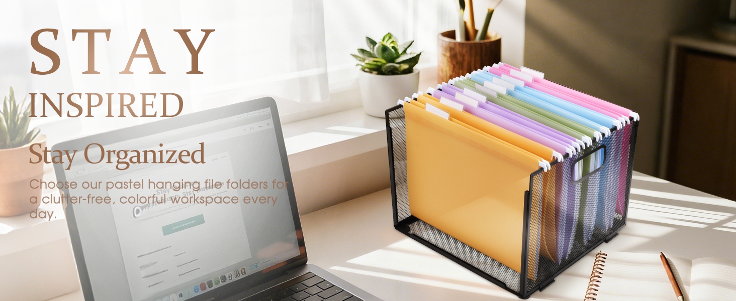 Plastic Hanging File Folders