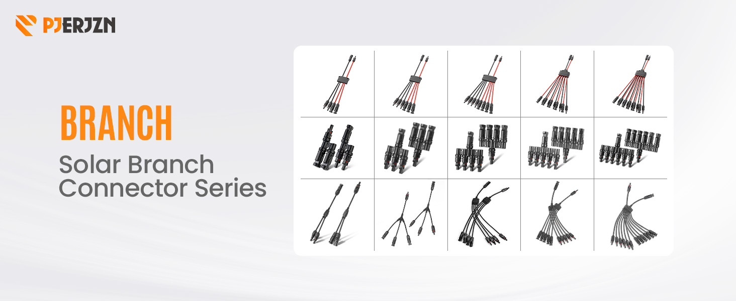Pjerjzn Solar Panel Connector