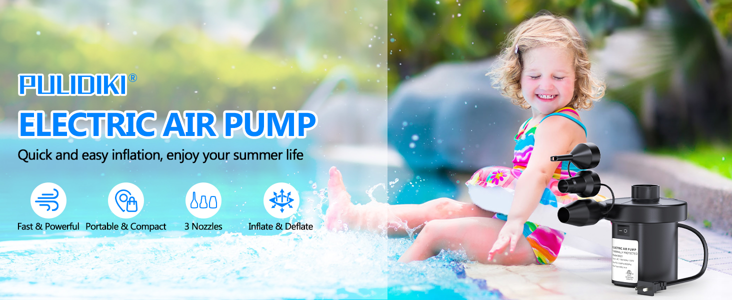 Electric Air Pump for Inflatables