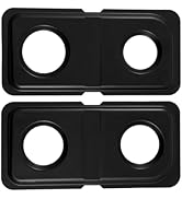 Allstare WB34K10009 WB34K10010 Burner Drip Pans Replacement Parts for GE Hotpoint Gas Stove Range...