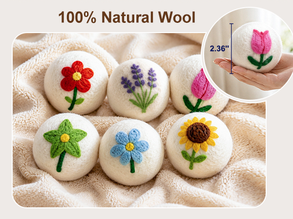 Natural Fabric Softener Ball