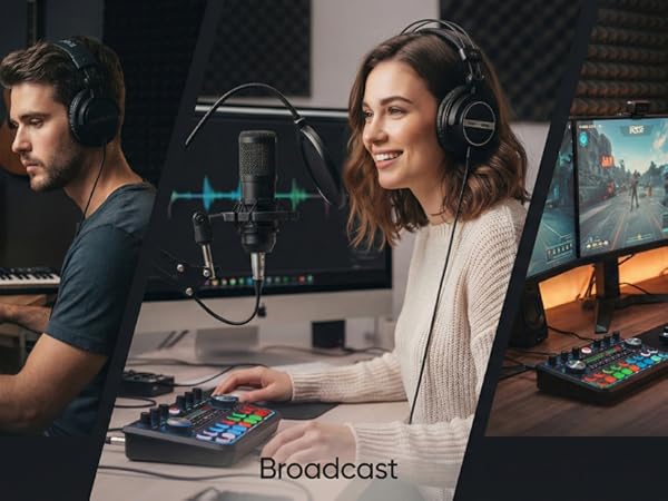 microfono para podcast;podcast starter kit;podcast setup;podcast bundle;music studio equipment