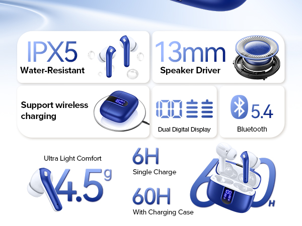 wireless earbuds