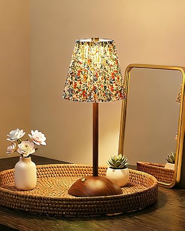Vintage Cordless Table Lamp