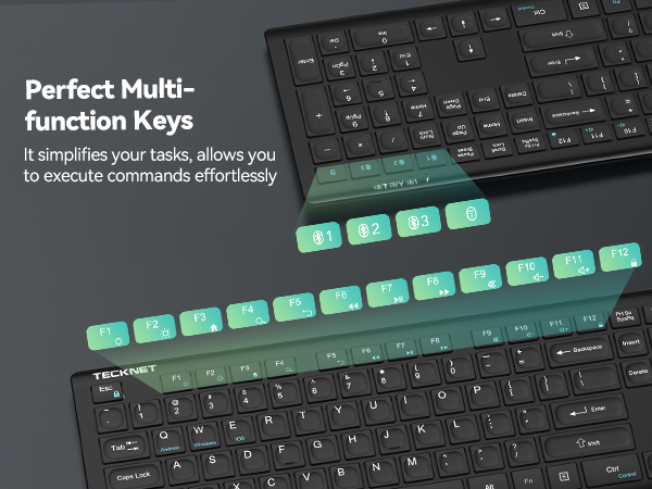 bluetooth keyboard rechargeable