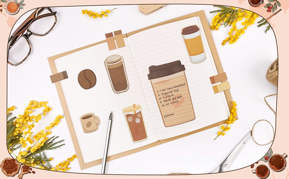 Coffee Lovers Sticky Notes