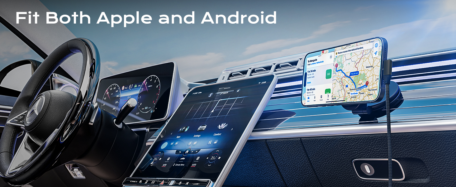 carplay android charger auto universal small thin short 12 inch 0.3m 0.2m type c to c