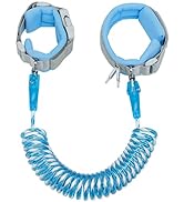 Dr.meter Kids Leash for Toddler, Reflective Anti Lost Wrist Link with Key &amp; Lock, 8.2ft Safety Wr...