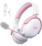 KOFIRE Wireless Gaming Headset, 2.4GHz USB Gaming Headphones with Bluetooth 5.4, 53MM 3D Stereo S...