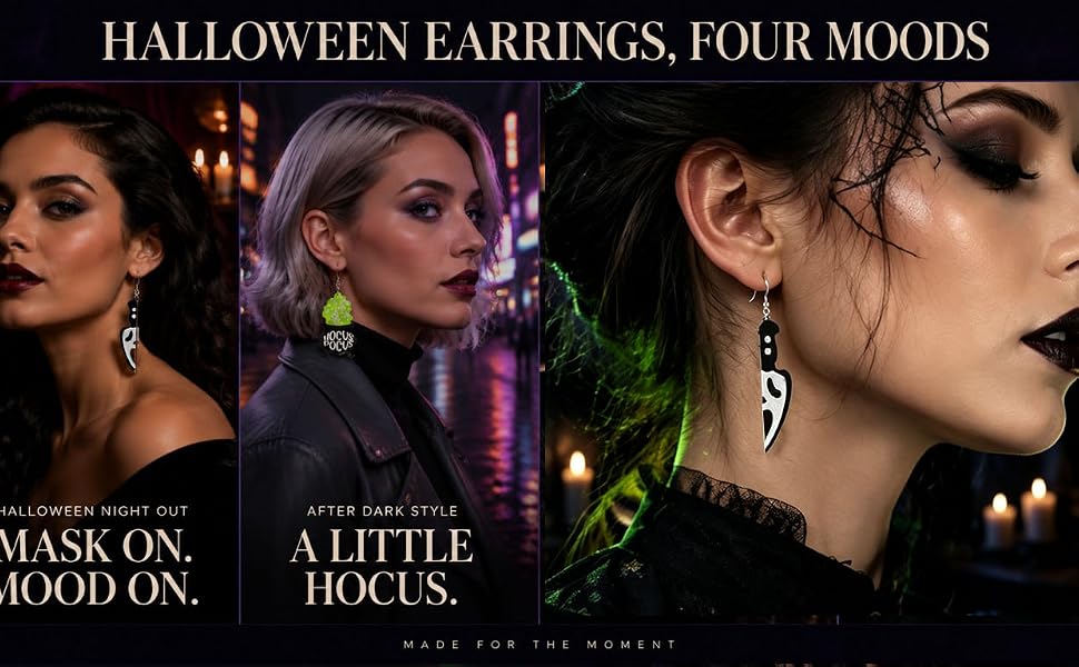 Ghost Earrings