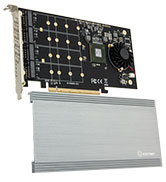 Quad M.2 PCI-e Card