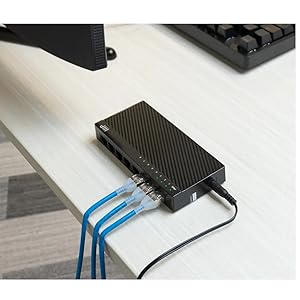 robust file transfers using Cat5e or Cat6 cabling to distances up to 328 feet