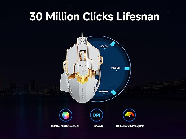 mouse gaming computer mouse gam gaming mice wired mouse maus clix mouse