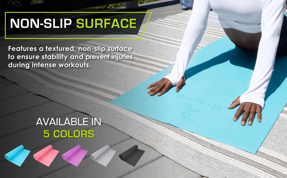 Yoga Mat non slip surface