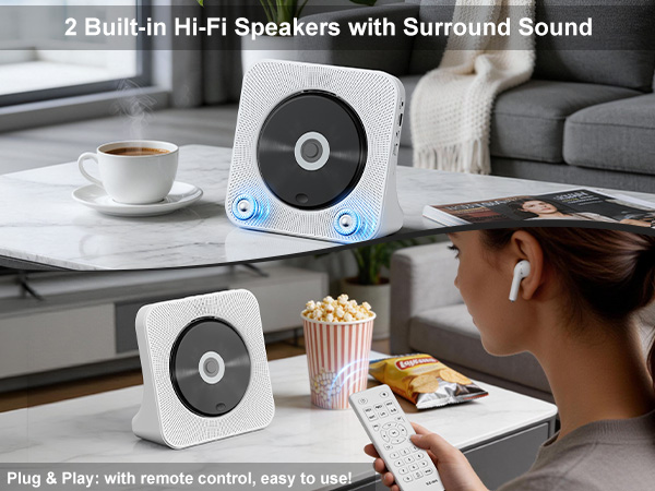 bluetooth portable cd player