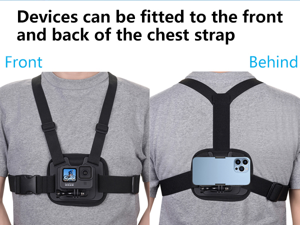 gopro chest mount harness gopro chest strap action camera chest mount hangtime gear phone harness