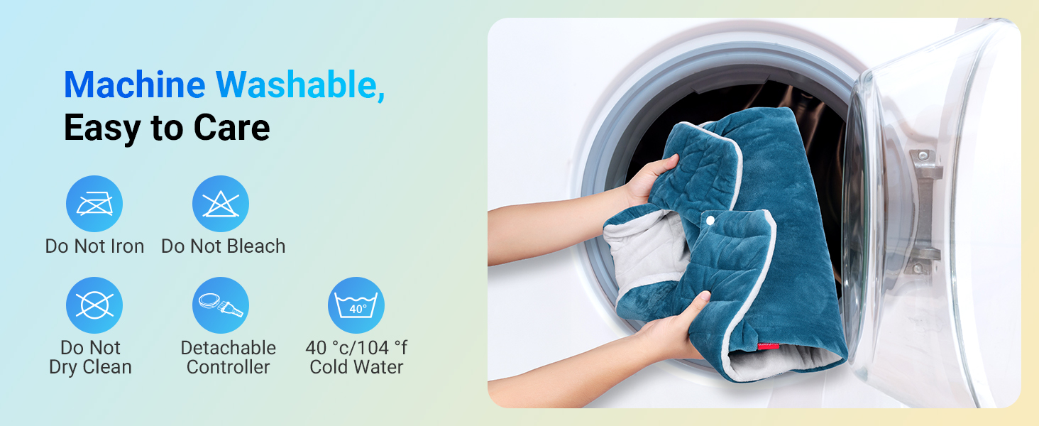 Heating pad for back pain relief