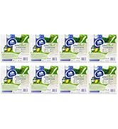 Vinda 320 Count 3 Ply White Beverage Napkins, Disposable Cocktail Paper Napkins 11" X 11" Unfolde...