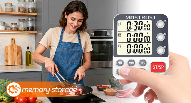 dual kitchen timer