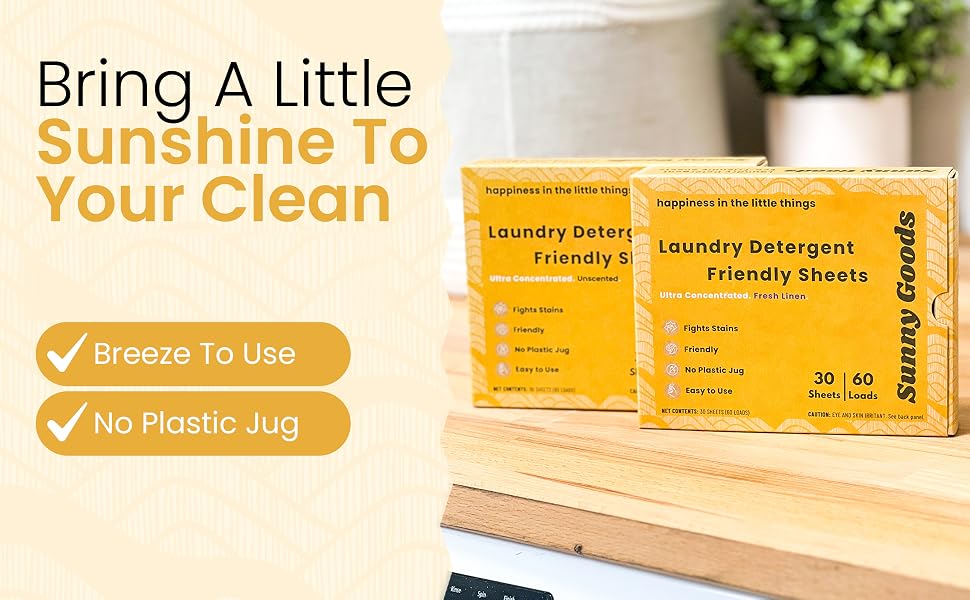 Laundry Detergent Sheets , breeze to use