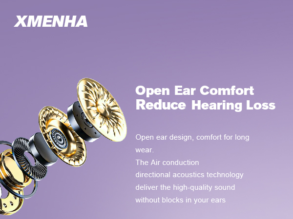 open ear headphones wireless bluetooth