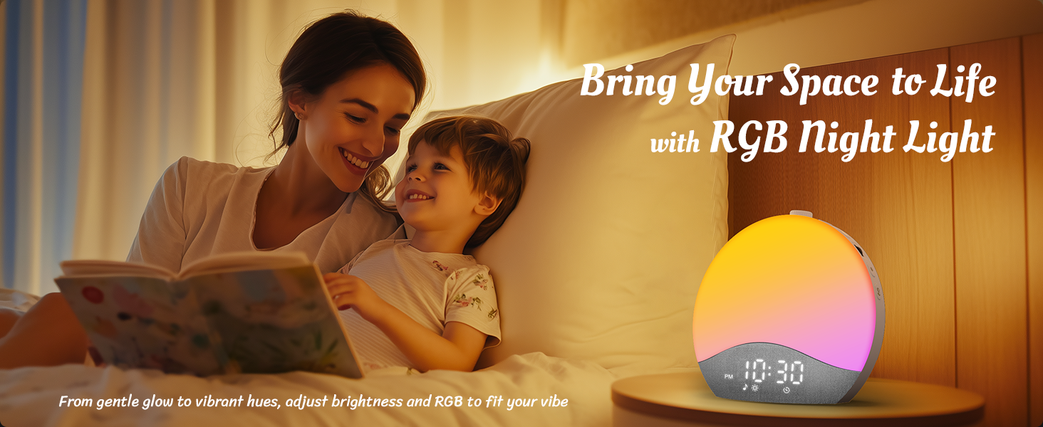 sunrise alarm clock wake up light