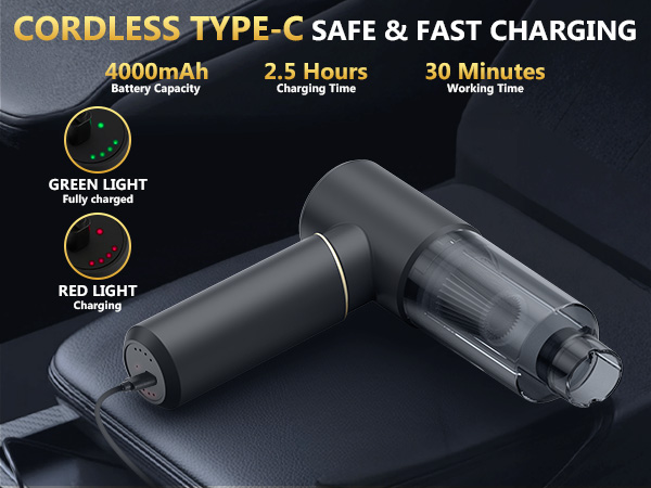 cordless usb charging handheld vacuum