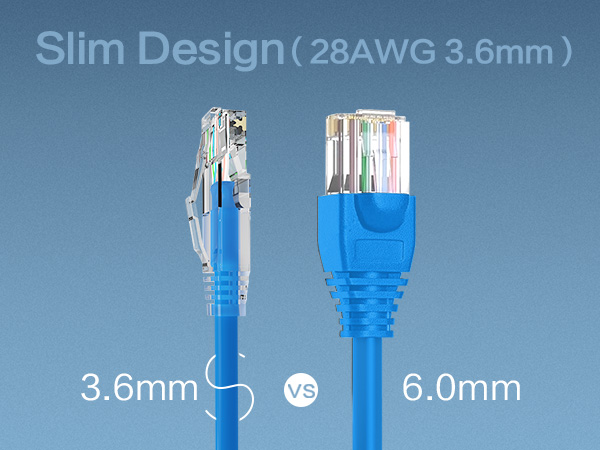 Flexiable Cat 6 Ethernet Cable
