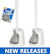 2 Pack Toilet Plunger
