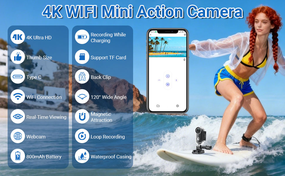 4K Action Camera