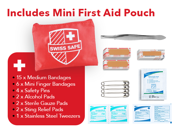 Compact first aid kit travel companion with essential supplies for on-the-go emergencies