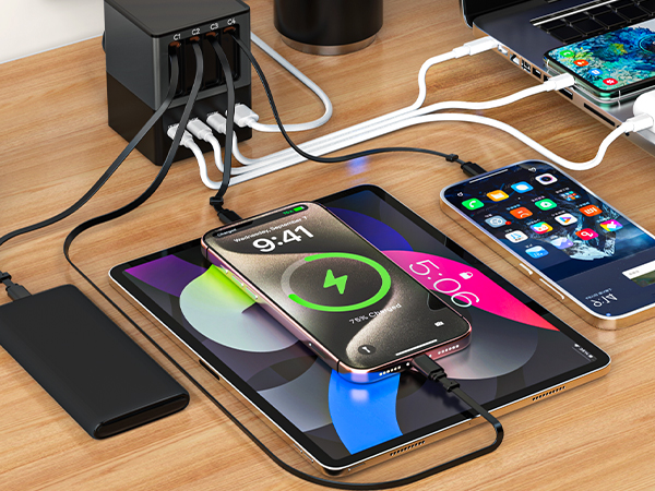 retractable charging station