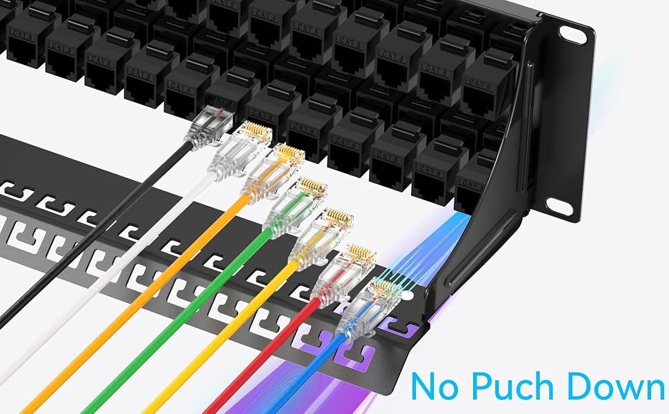 cat6 network patch panel 48