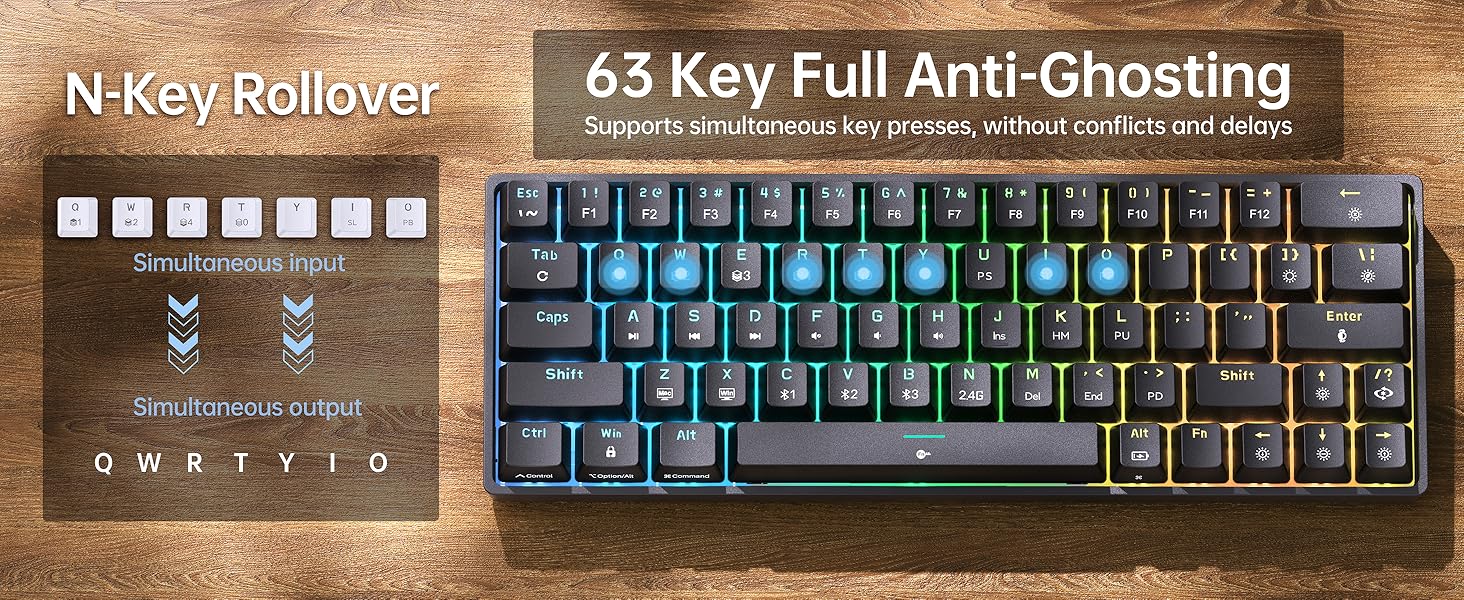 Gaming Keyboard 60% 