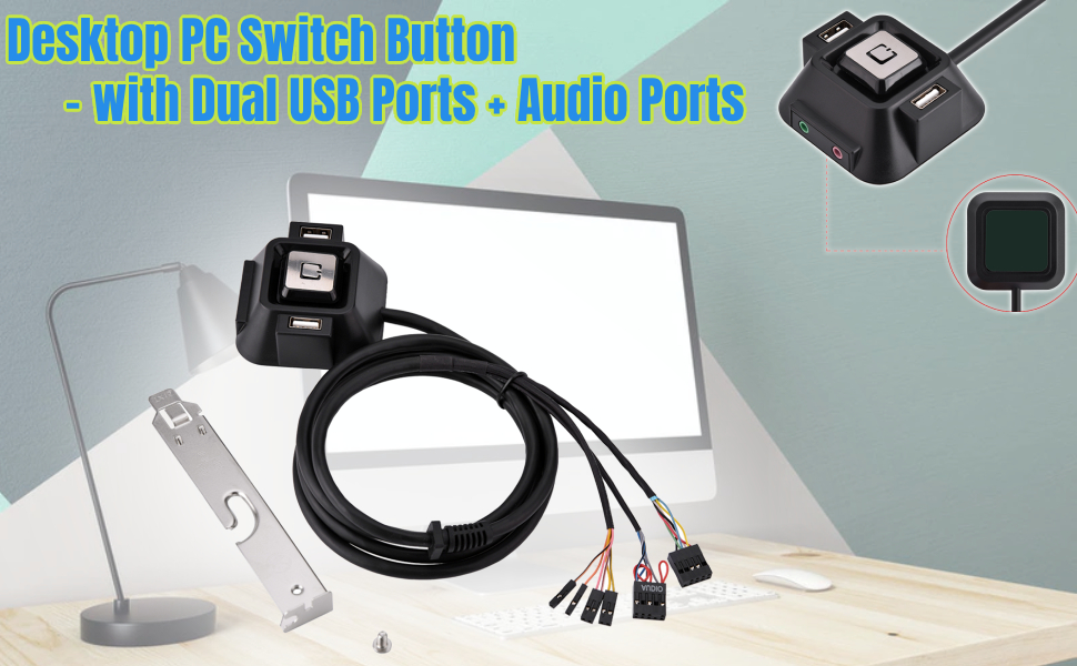 Desktop PC Switch Button
