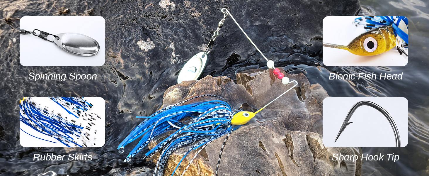 Bass Spinner Baits
