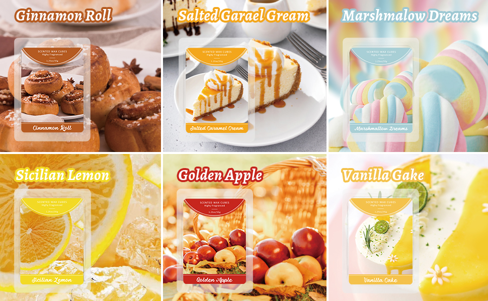 SCENTORINI Wax Melts, Fall Scented Wax Melts