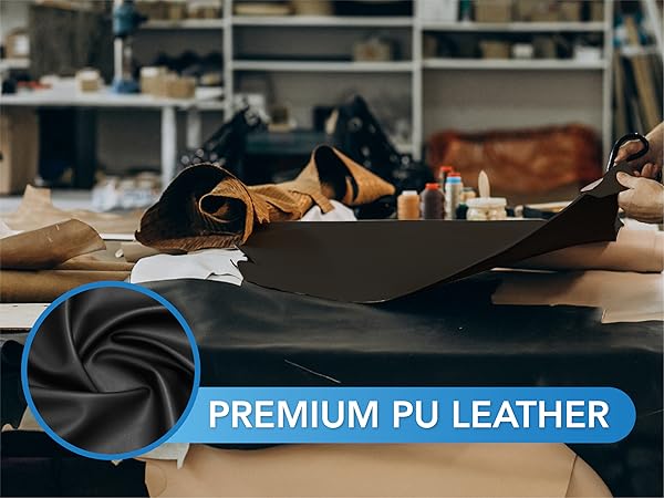 lumbar support Durable PU leather can be used for a long time, maintaining an elegant appearance