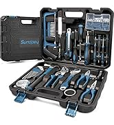 Sundpey Home Tool Kit 148-Pcs - Household Basic Complete Hand Repair portable Tool Set with Case ...