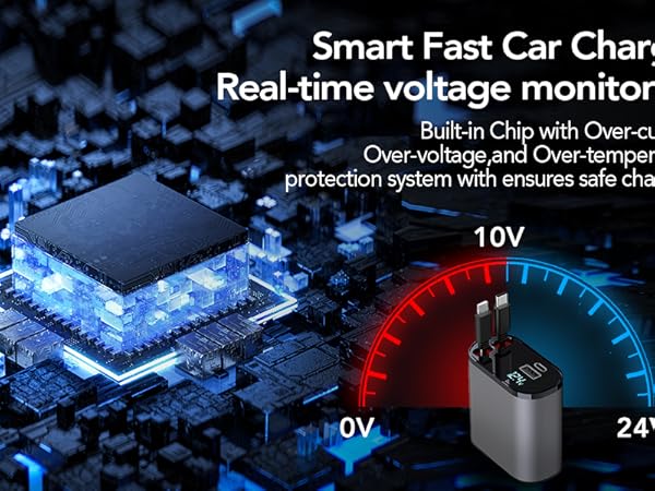 retractable car charger