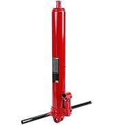 BIG RED 3 Ton (6,000 lb) Capacity Hydraulic Long Ram Jack with Single Piston Pump and Clevis Base...
