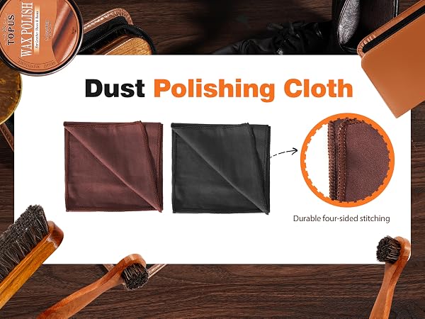 shoe polish cloths
