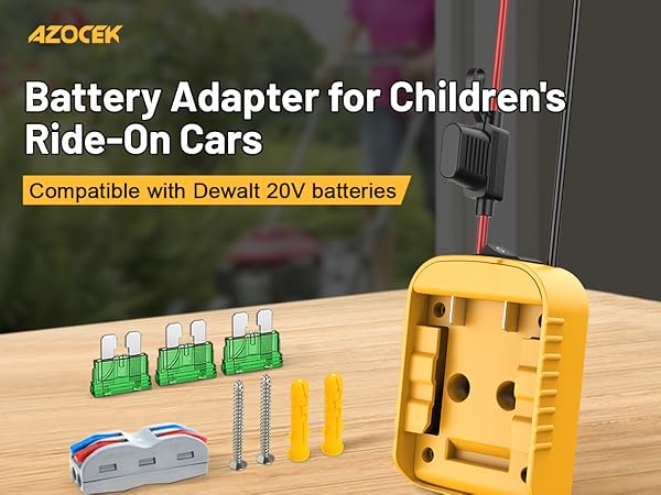 dewalt power wheels adapter