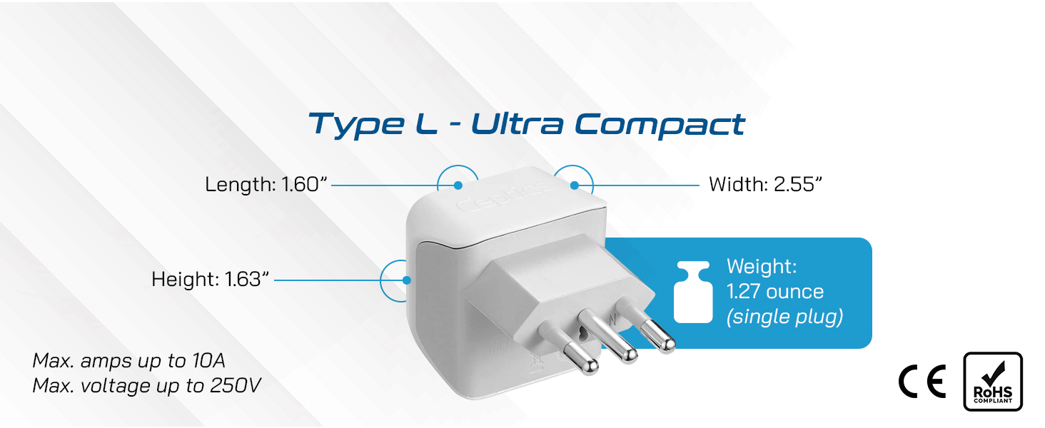 plug adapter for italy